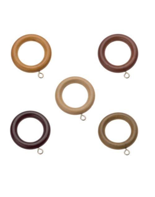 Swish Naturals Curtain Rings, for 28mm Poles