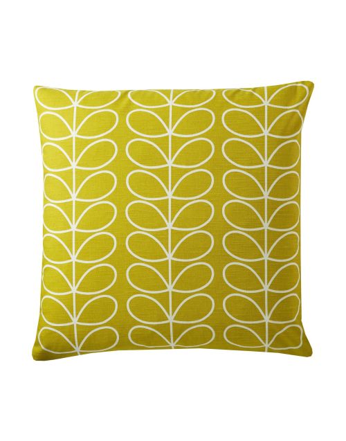 Orla Kiely Small Linear Stem Cushion Sunflower 50 x 50