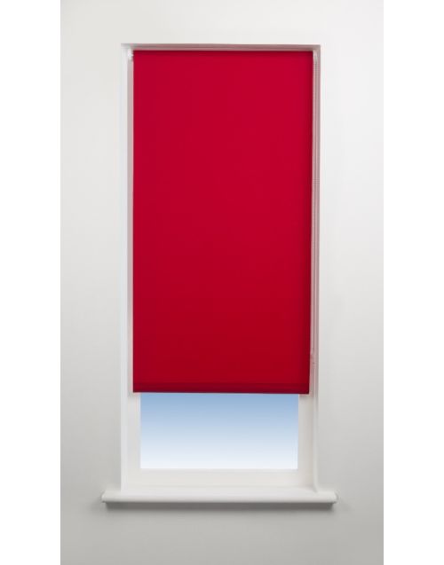 Universal Thermal Blackout Roller Blind , Postbox Red 