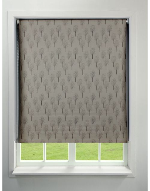 Winter Trees FAWN Blackout Roller Blind,  Thermal Blackout Blind Easy Fit