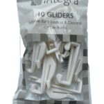 Integra Aluglide Aluminium Curtain Track Gliders x 10 - White | ABC Decor