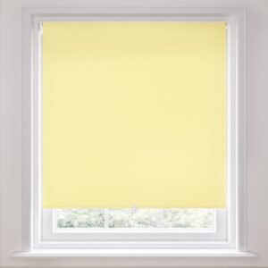 Sherbet Yellow Swish Cordless Blackout Roller Blind