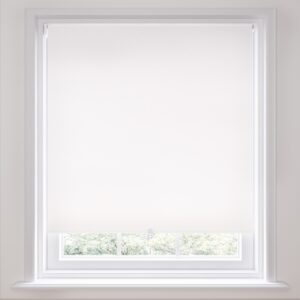 Soft White Swish cordless Blackout Roller blind