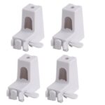 Streamline Keylock Support Brackets PVC or Aluminium Tracks - White | ABC Decor