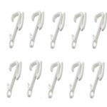 Swish Aluglyde Curtain Track Gliders, pack of 10 - White | ABC Decor