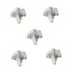 Swish Superluxe Brackets, pack of 5 - White | ABC Decor