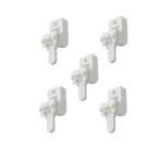 Swish Sologlyde Curtain Track Brackets, pack of 5 - White | ABC Decor