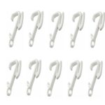 Swish Sologlyde Curtain Track Gliders, pack of 10 - White | ABC Decor