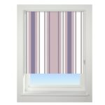 Stripe Purple, Universal Blackout Roller Blind, Patterned, 180cm | ABC Decor