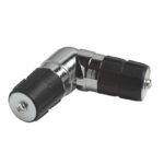 chrome corner elbow joint for use on 28mm Bay poles