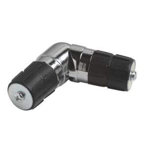 chrome corner elbow joint for use on 28mm Bay poles