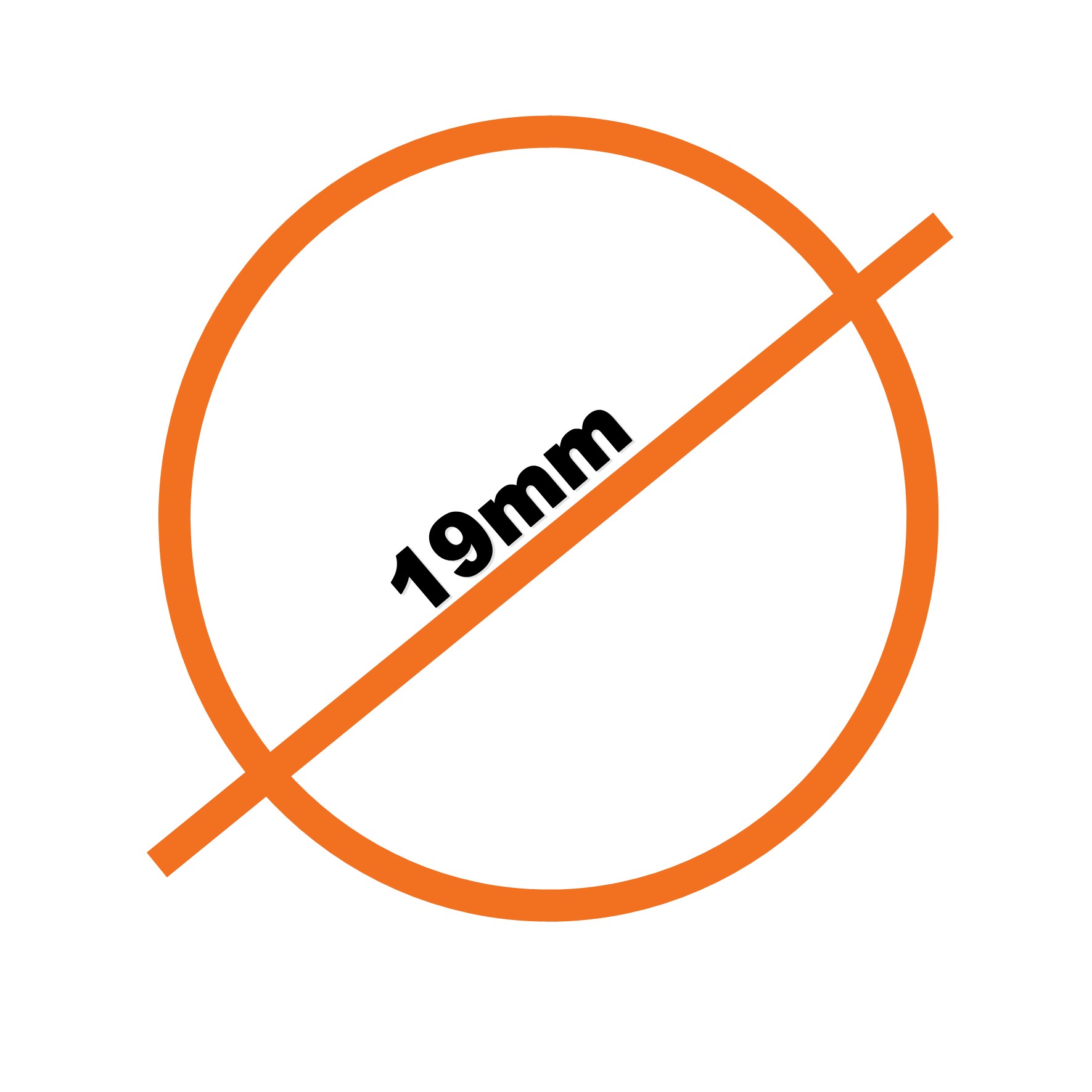 19mm diameter abcdecor illustration corporate orange 19mm diameter abcdecor illustration corporate orange