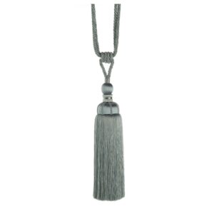 Duck egg blue Swish Marrakesh curtain tieback with exotic style tassel