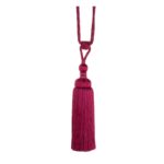 Fuchsia Pink Swish Marrakesh curtain tieback with exotic style tassel