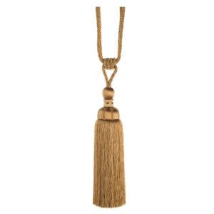 Gold Swish Marrakesh curtain tieback with exotic style tassel