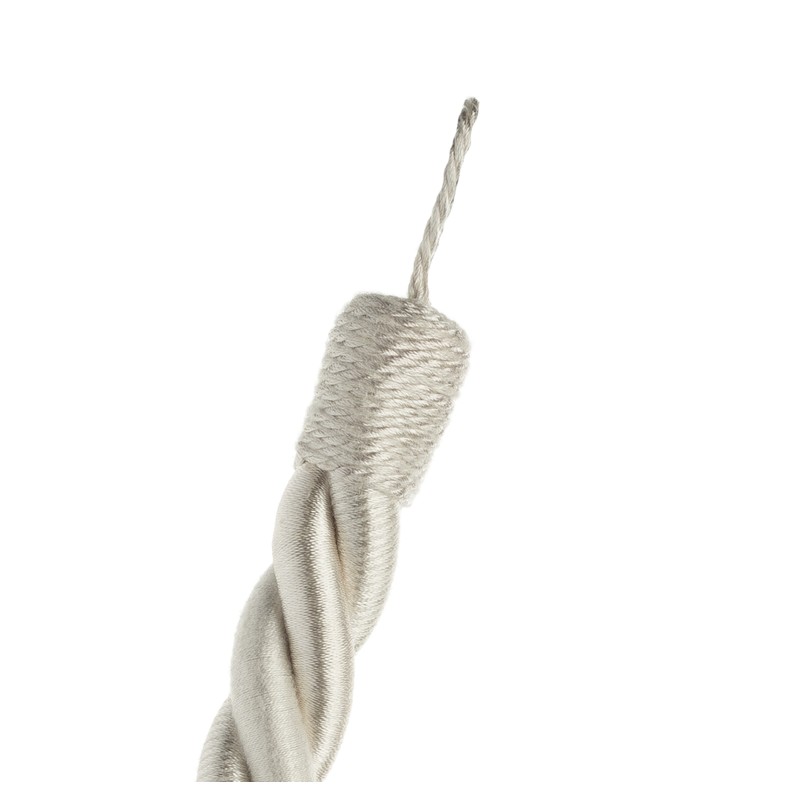 Swish Virage Rope Tieback Cream close up Swish Virage Rope Tieback Cream close up