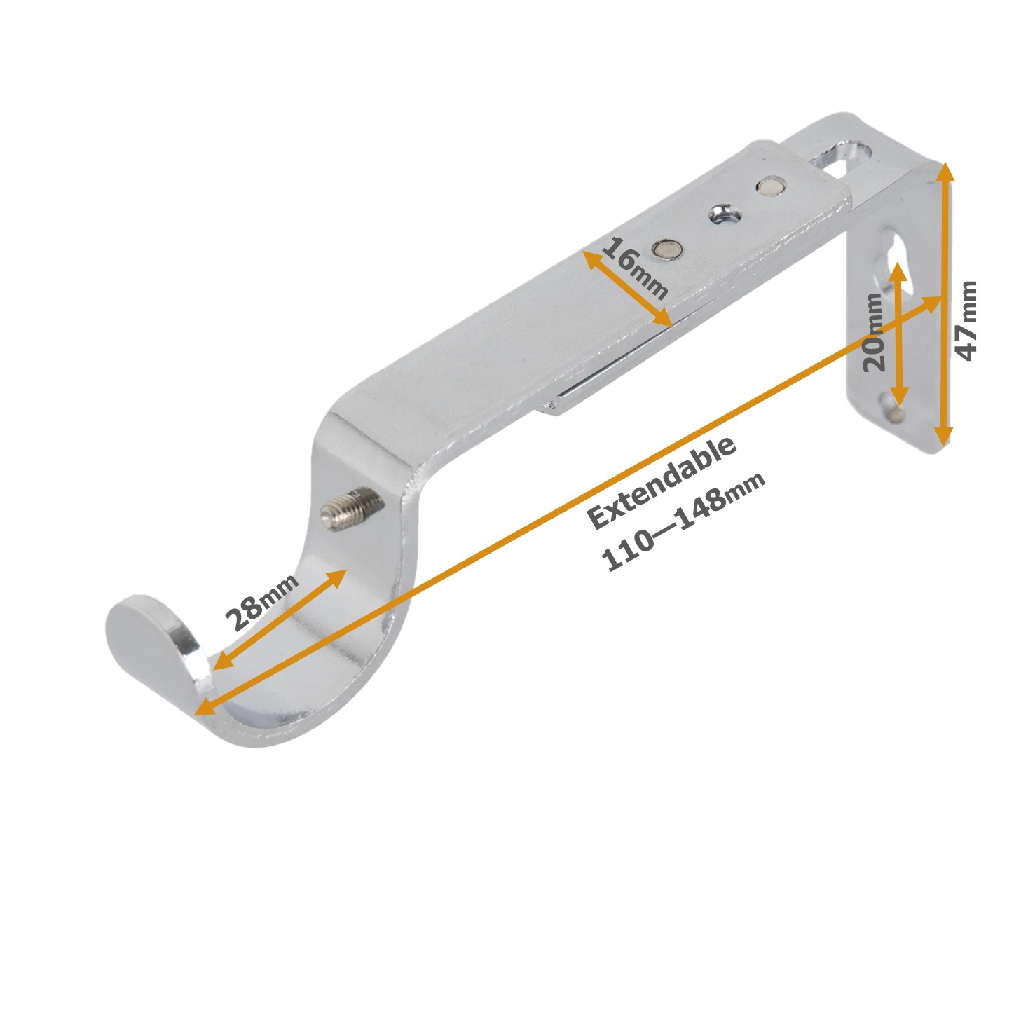 28mm Bracket standard adjustable dimension 28mm Bracket standard adjustable dimension