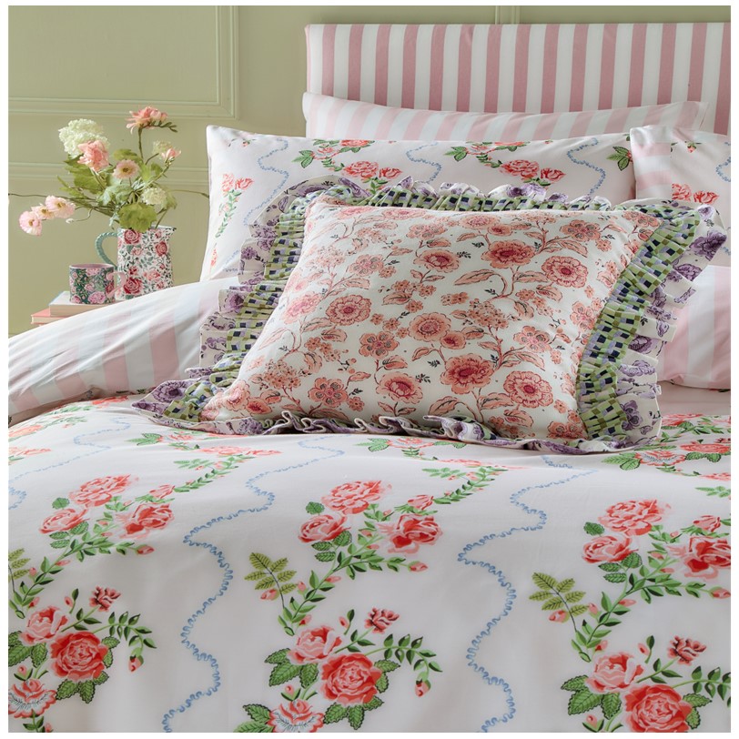 Cath Kidston Double Ruffle Multi cushion cameo Cath Kidston Double Ruffle Multi cushion cameo