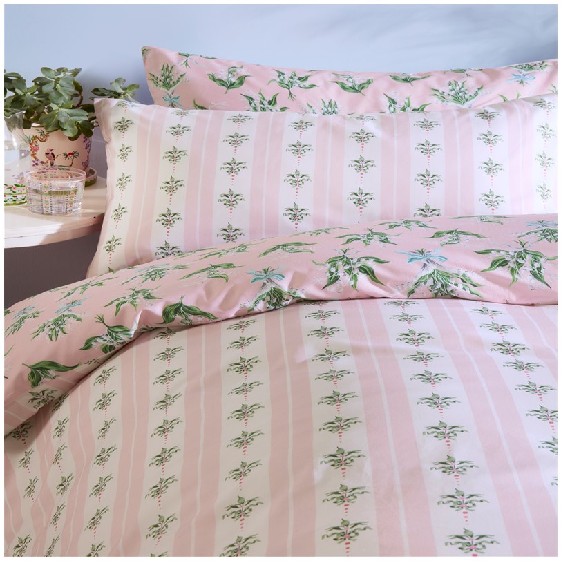 Cath Kidston Lily of the Valley Soft Pink bedset cameo Cath Kidston Lily of the Valley Soft Pink bedset cameo