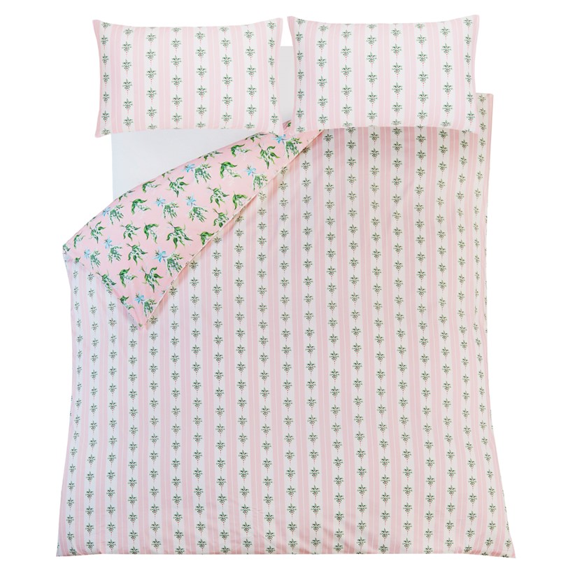 Cath Kidston Lily of the Valley Soft Pink bedset cut out Cath Kidston Lily of the Valley Soft Pink bedset cut out