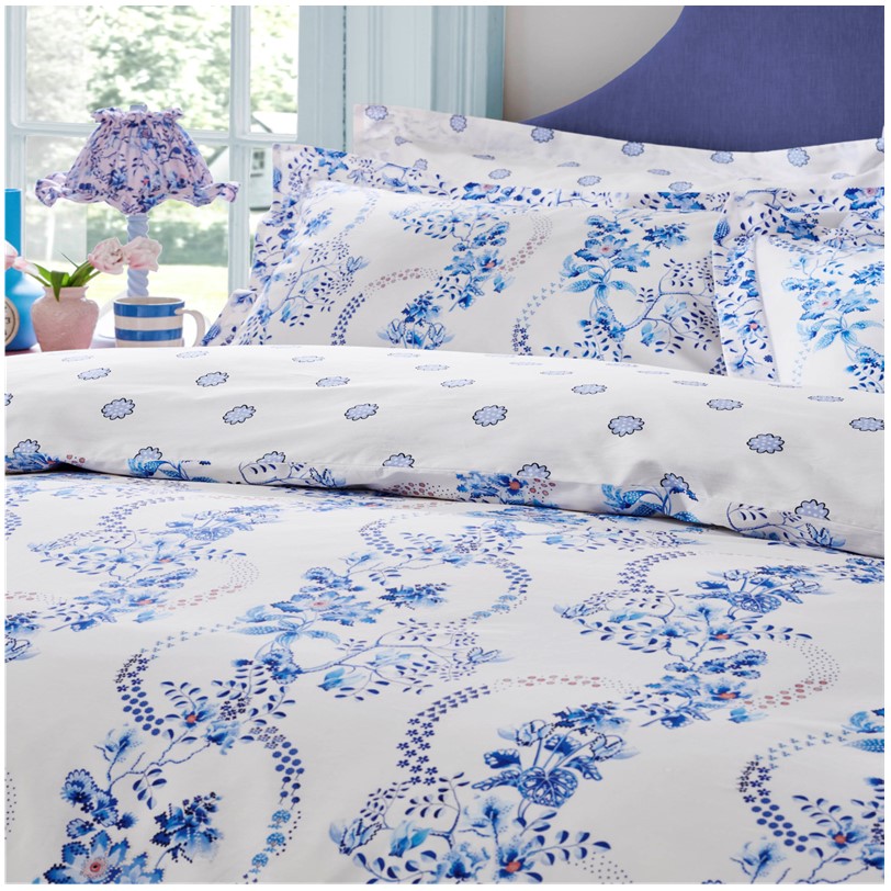 Cath Kidston Road Floral Cornflower bedset cameo 2 Cath Kidston Road Floral Cornflower bedset cameo 2
