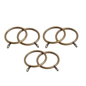 22-25mm Finesse Metal Unlined Rings in Antique Brass. In packs of 6.