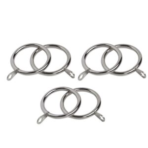 22-25mm Finesse Metal Unlined Rings in Chrome. In packs of 6.