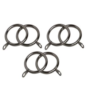 22-25mm Finesse Metal Unlined Rings in a Gunmetal finish. Sold in packs of 6.