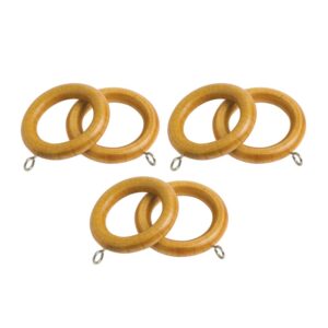 28mm Victory Wood Antique Pine pack of 6 rings