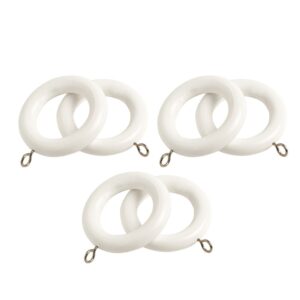 28mm Victory Wood White pack of 6 rings