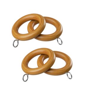 28mm Woodland Antique Pine curtain rings pack of 4