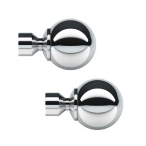 Chrome Small Ball 28mm Finials