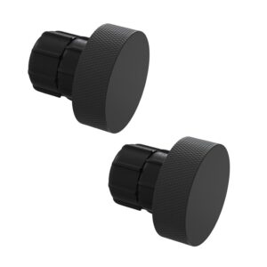 Matt Black Liv 28mm Finials