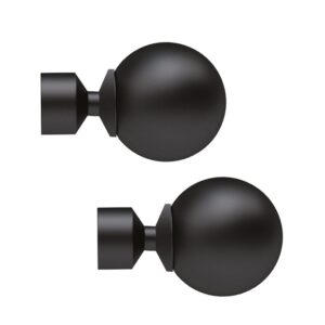 Matt Black Small Ball 28mm Finials