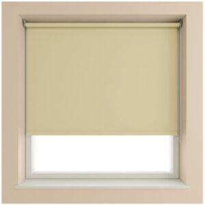 Plain Blackout Roller Blind in Taupe