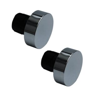 Polished Graphite Eton stud 28mm Finials