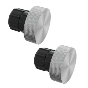 Satin Silver Liv 28mm Finials