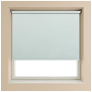Blackout Roller Blind Duck Egg Blue