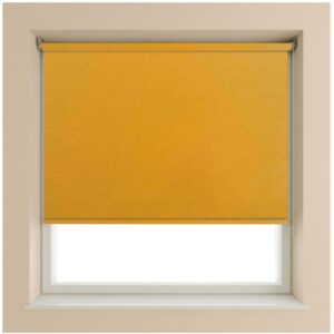 Blackout Roller Blind Ochre