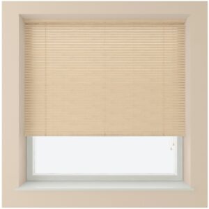 Venetian Blind PVC 25mm Slats Natural
