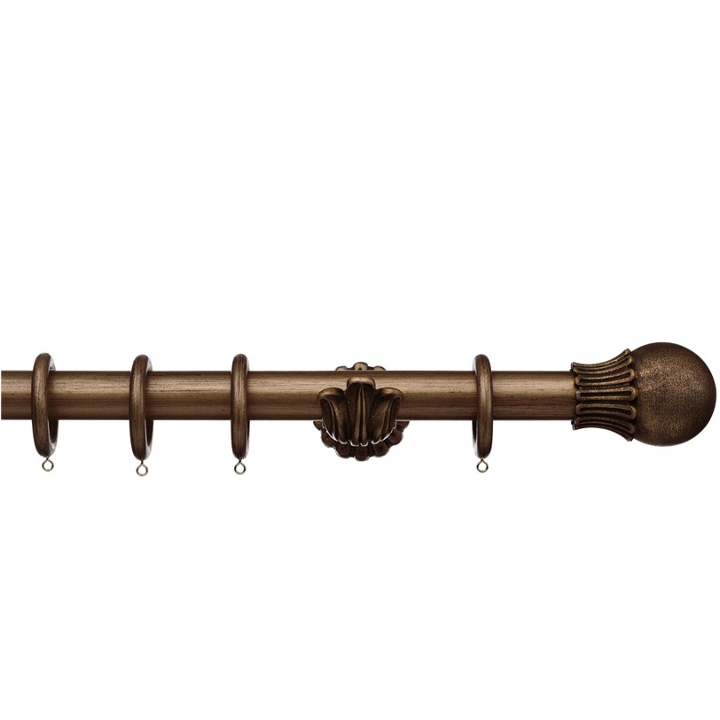 Integra 35mm Masterpiece Elizabethan Orb Ornate Burnished Bronze