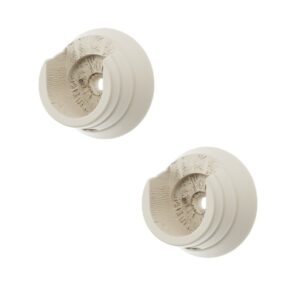 Swish Romantica Recess bracket Panna Cotta pack of 2