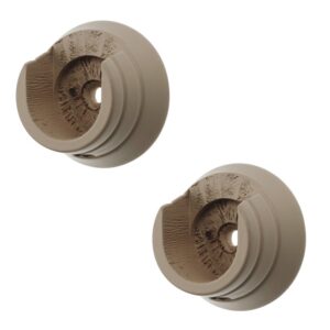 Swish Romantica wood recess bracket April cloud pack of 2