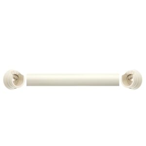 Swish Romantica Panna Cotta cream Recess curtain pole