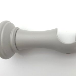 Pebble grey Wooden Curtain Pole Bracket,For Pole diameter 28mm, For the Swish Romantica wooden curtain pole range