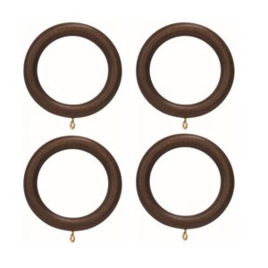 Woodline Pack of 4 Rings Dark Oak